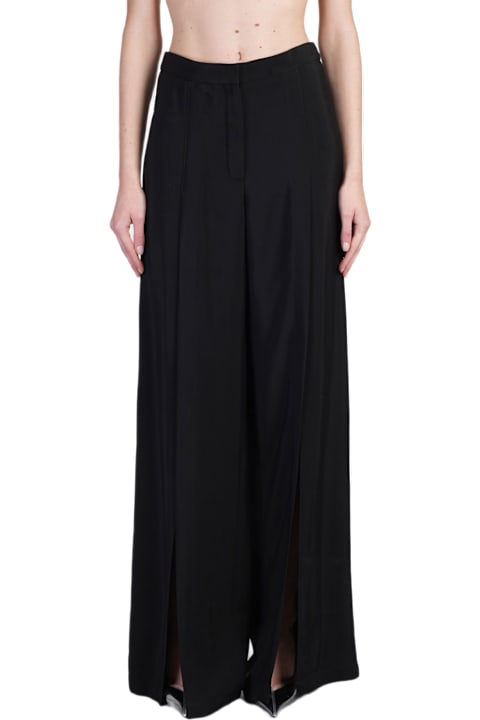 Mugler for Women Mugler Pants In Black Viscose
