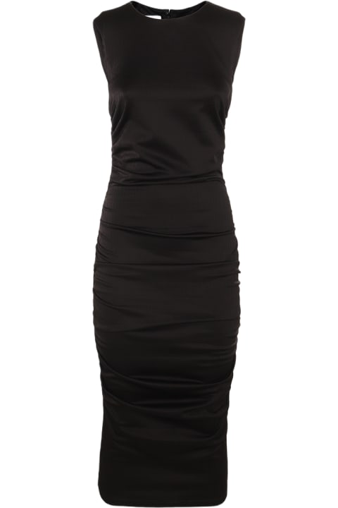 ウィメンズ Moschinoのワンピース＆ドレス Moschino Black Midi Dress