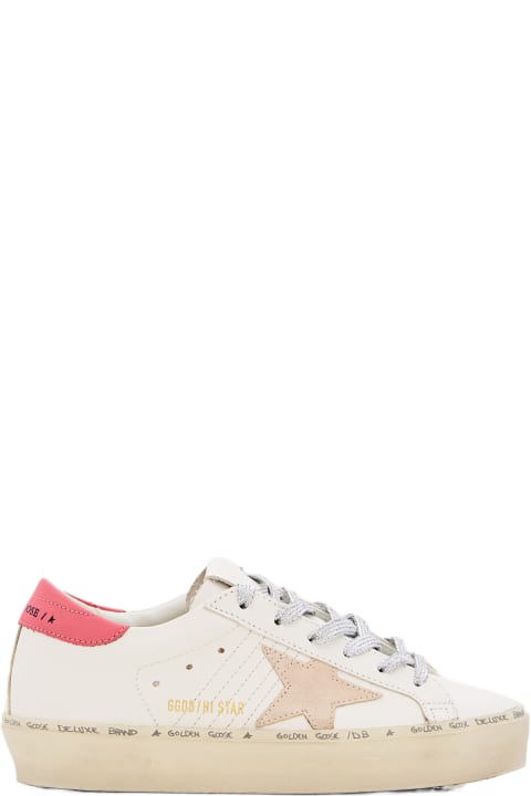 Fashion for Women Golden Goose Hi Star Leather Sneakers