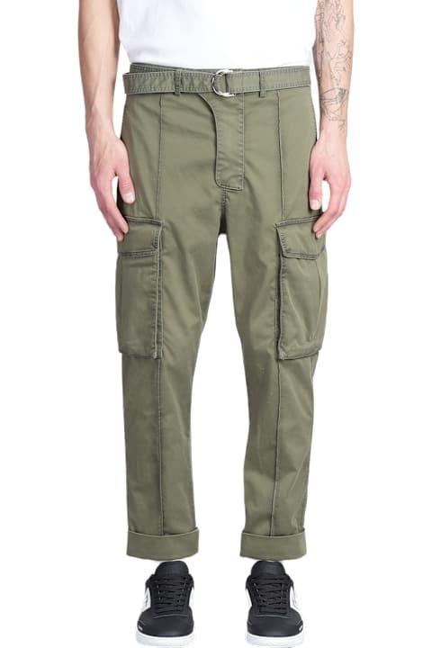 Balmain Pants for Men Balmain Pants In Khaki Cotton