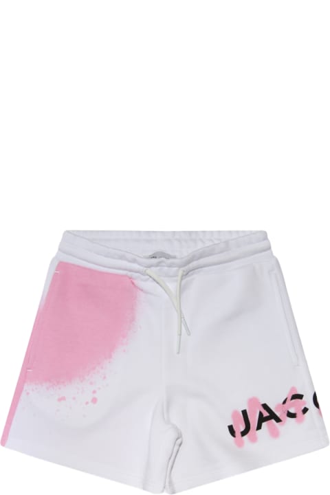 Bottoms for Boys Marc Jacobs White Cotton Shorts
