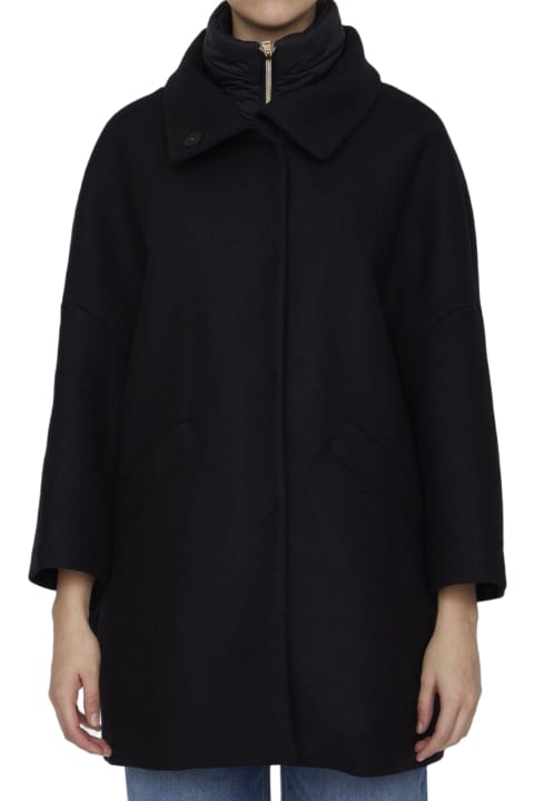 Herno for Women Herno Snap-buttoned High Neck Jacket