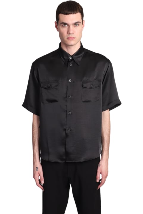 メンズ Rold Skovのシャツ Rold Skov Shirt In Black Cotton