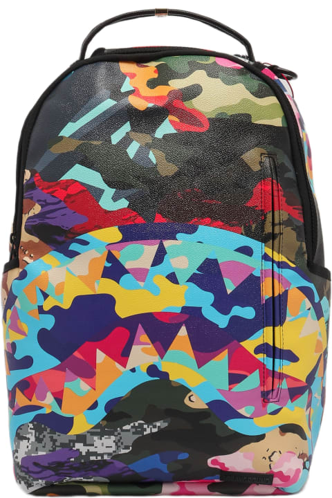 Sale for Girls Sprayground Sliced And Diced Camo Backpack