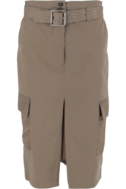 Pinko for Women Pinko Stretch Cotton Skirt