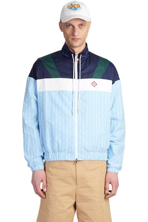 Casablanca Coats & Jackets for Men Casablanca Casual Jacket In Multicolor Cotton