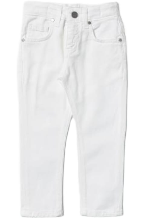 Bottoms for Baby Girls Manuel Ritz White Trousers
