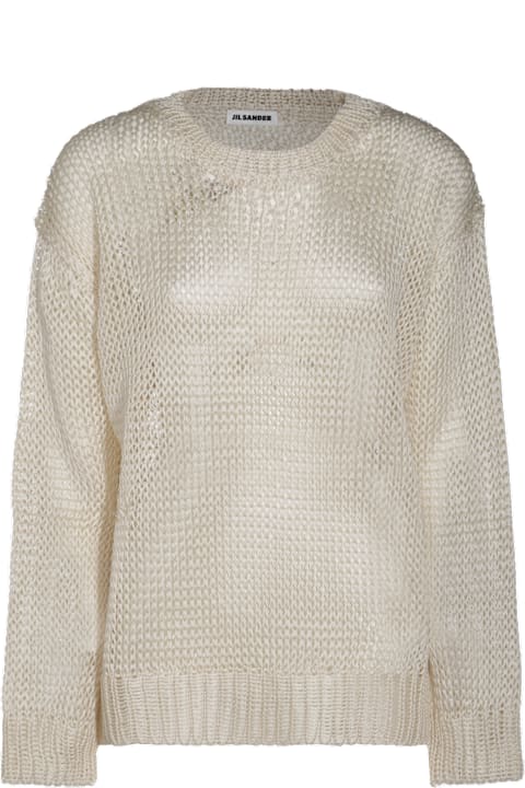 Homeware Jil Sander Beige Silk Knitwear
