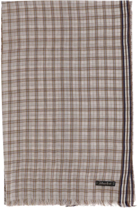 Faliero Sarti for Women Faliero Sarti Silk Plaid Scarf