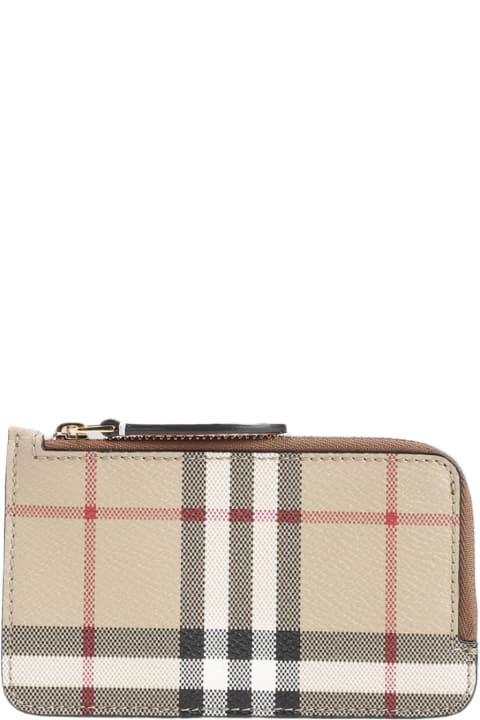 Homeware Burberry Check Wallet