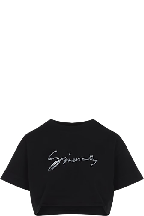 Givenchy Topwear for Women Givenchy 'cropped' T-shirt