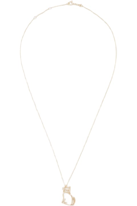ウィメンズ新着アイテム Aliita 'miau' Gold Pendant Necklace