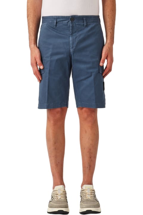 Pants for Men Stone Island Bermuda Slim Shorts
