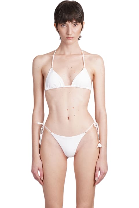 Swimwear for Women Zimmermann Beachwear In White Polyamide