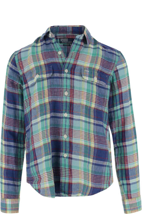 Ralph Lauren for Men Ralph Lauren Cotton Shirt With Check Pattern