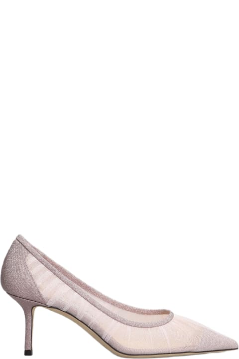 Jimmy Choo High-Heeled Shoes for Women Jimmy Choo Love 65 Pumps In Rose-pink Tulle