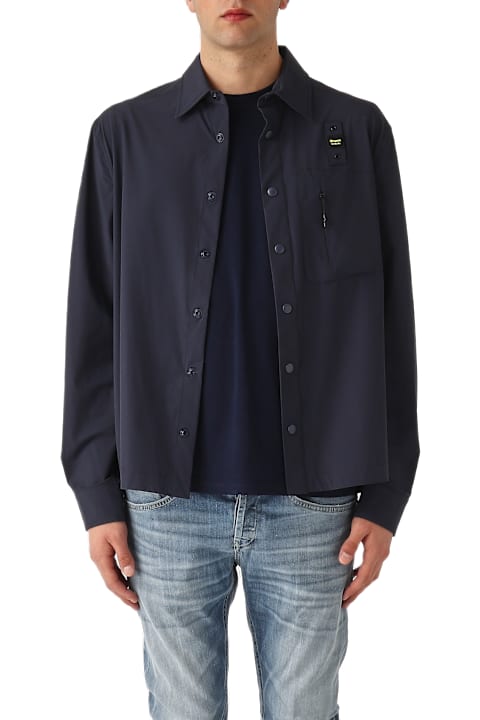 Blauer Clothing for Men Blauer Overshirt Loring Regukar-fit Shirt