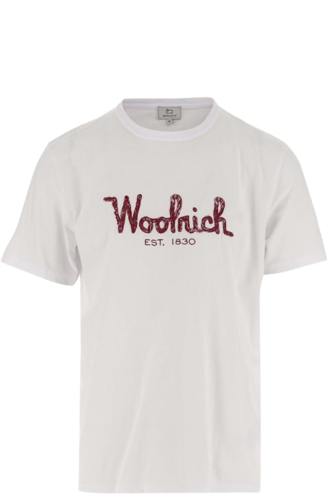 Woolrich for Men Woolrich Cotton T-shirt With Logo