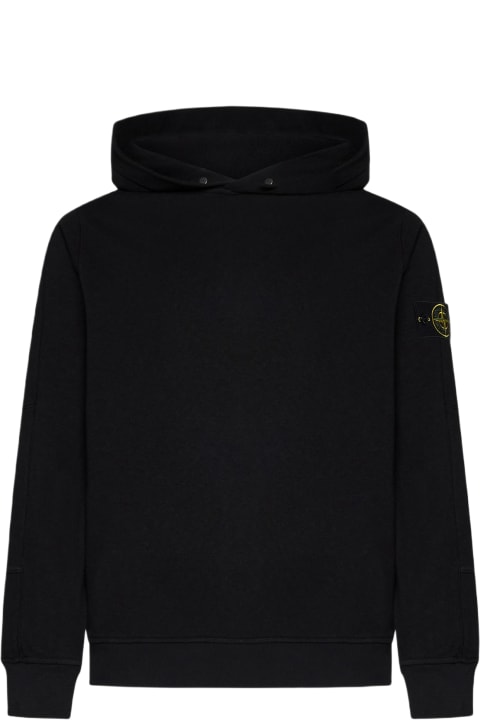Stone Island Fleeces & Tracksuits for Men Stone Island Snap Collar Hoodie