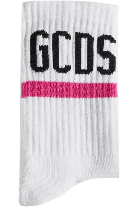 Underwear & Nightwear for Women GCDS Logo Cotton-blend Socks