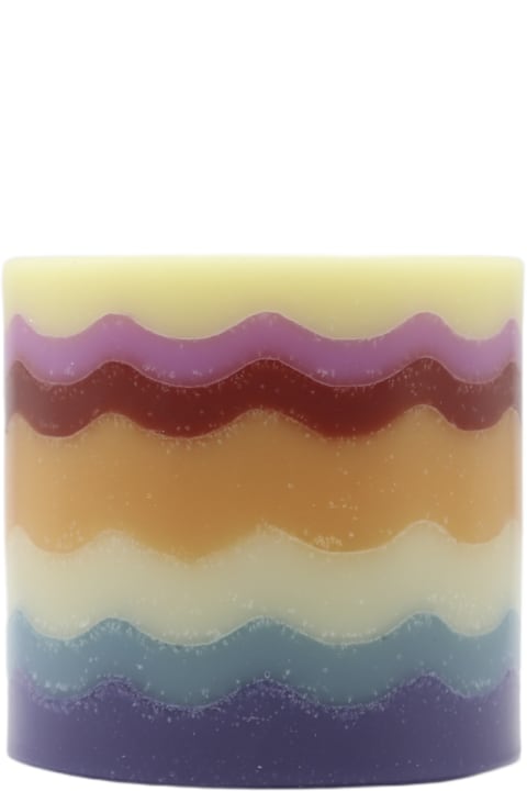 Fashion for Women Missoni Flame Candle With Multicolor Motif