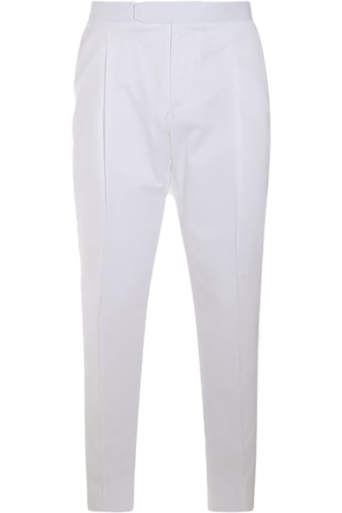 メンズ Brioniのボトムス Brioni White Cotton Pants