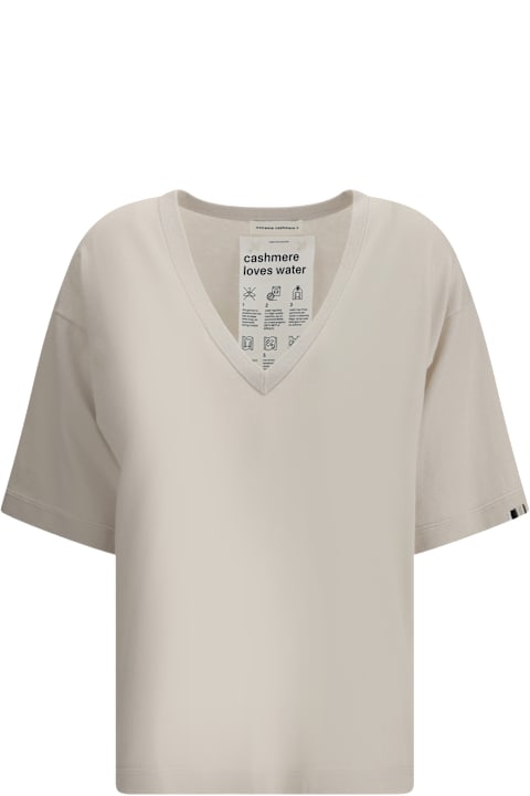 Extreme Cashmere for Women Extreme Cashmere V-neck Cotton Top