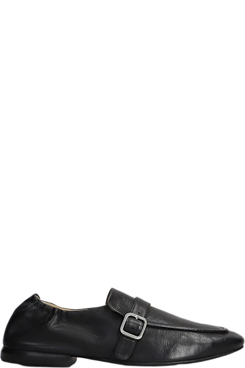 Marsell Shoes for Men Marsell Mandolo Loafers In Black Leather