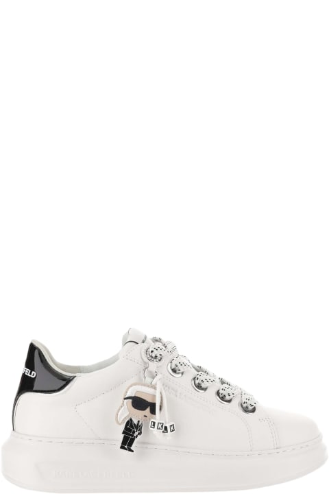 Karl Lagerfeld Sneakers for Women Karl Lagerfeld Leather Sneakers With Logo