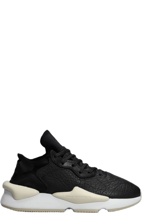 Y-3 Sneakers for Women Y-3 Kaiwa Sneakers In Black Synthetic Fibers