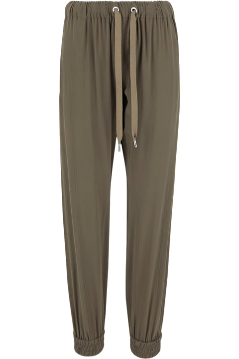Sa Su Phi Clothing for Women Sa Su Phi Pantaloni Valentina Joggers In Seta