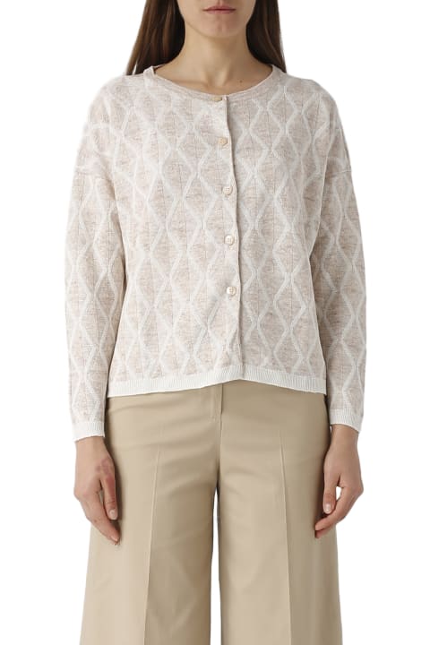Gran Sasso Sweaters for Women Gran Sasso Linen Jacket