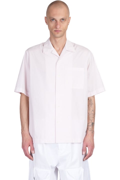 OAMC Men OAMC Shirt In Rose-pink Cotton