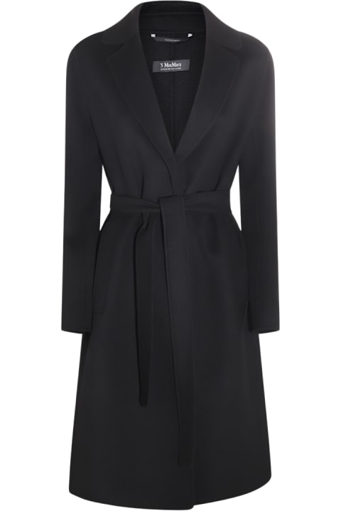 'S Max Mara for Women 'S Max Mara Black Wool Coat