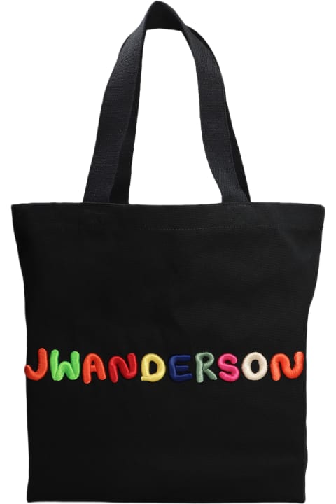 Bags for Men J.W. Anderson Tote In Black Cotton