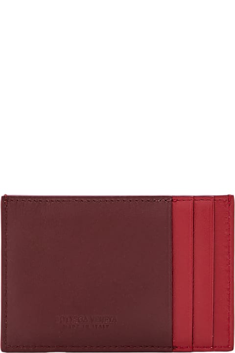 Bottega Veneta Wallets for Women Bottega Veneta Two-tone Leather Card Holder