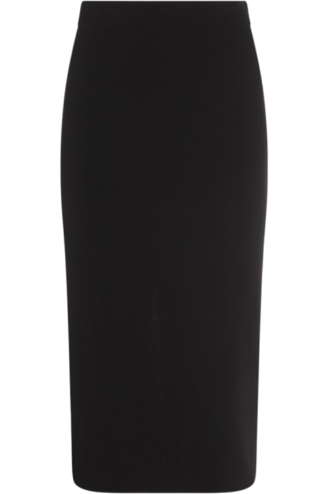 Max Mara Black Losanna Midi Skirt | italist