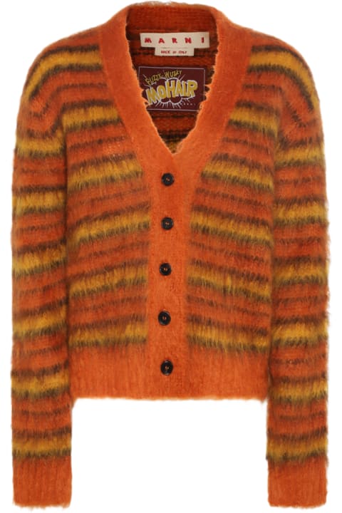 Marni Sweaters for Women Marni Fuzzy Wuzzy Mohair Cardigan