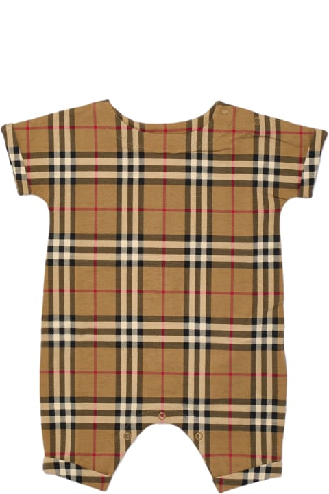 Bodysuits & Sets for Baby Girls Burberry Lennox Romper Jump Suit