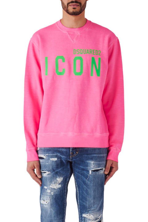 Dsquared2 for Men Dsquared2 Be Icon Cool Fit Tee Crewneck Sweatshirt