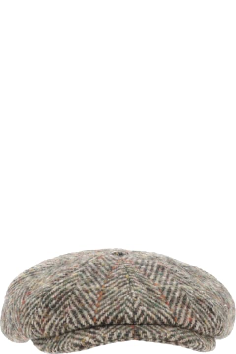 Wool Tweed Cap
