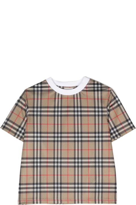 Burberry T-Shirts & Polo Shirts for Girls Burberry Beige T-shirt