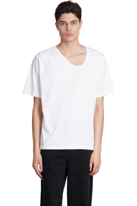 メンズ Séfrのトップス Séfr T-shirt In White Cotton