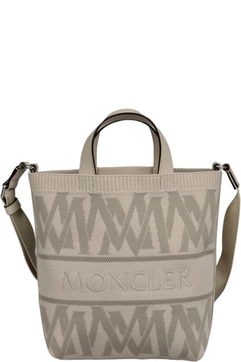 Moncler Totes for Women Moncler Mini Knit Tote Bag