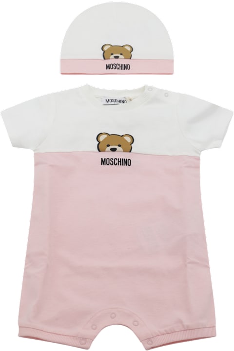 Moschino Sweaters & Sweatshirts for Women Moschino Pink And White Jumpsuit