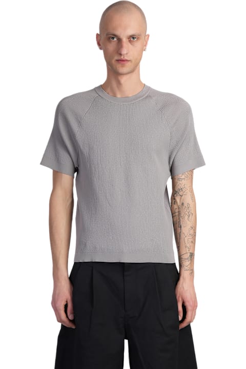 J.L-A.L Women J.L-A.L Aquifer Shortsleeve T-shirt In Grey Polyester