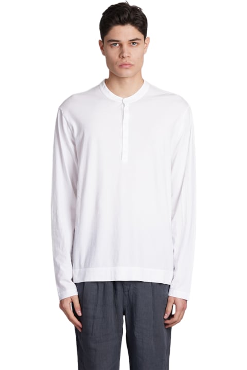 Massimo Alba Topwear for Men Massimo Alba Hawai T-shirt In White Cotton