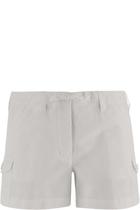 Aspesi Pants & Shorts for Women Aspesi Cotton And Linen Short Pants
