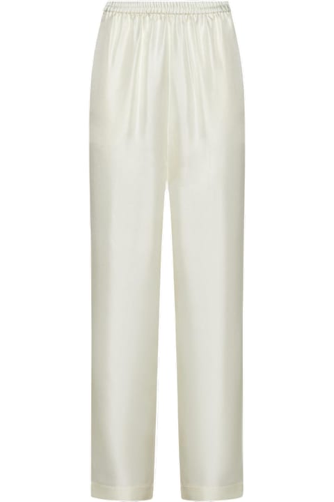 Loulou Studio سراويل طويلة وقصيرة لـ السيدات Loulou Studio Alera Silk Trousers