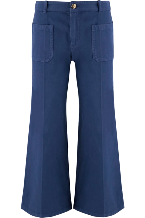 أدوات منزلية Chloé Cotton Cropped Pants